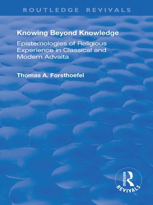 cover image of Knowing Beyond Knowledge